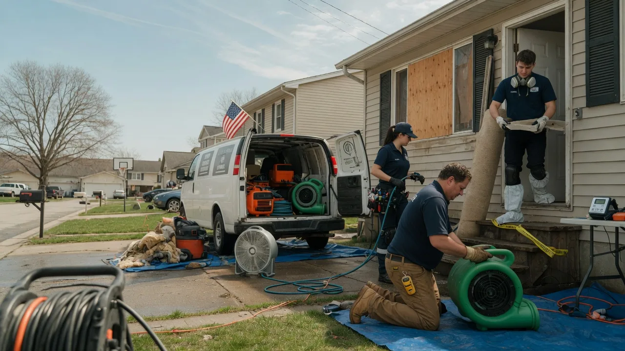 Water Damage Restoration in Mershon, GA near me